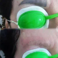 ریموو وپاک کردن تتوهای قدیمی  تتو ابرو وخط چشم