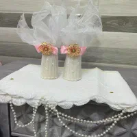 قند خنچه عقد و تور روی سر عروس و داماد