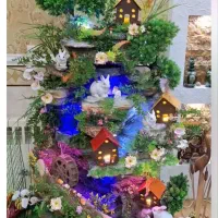 آبنما فایبر گلاس و سنگ تنوع بالا کد 784986