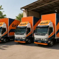 باربری آزدگان بار نیسان خاور حمل بار در کرج تهران