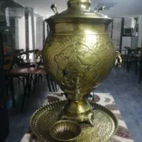 سماوربرنجی گازی