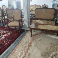 مبل دسته دوم  چوبی قدیمی