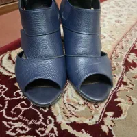 کفش  چرم گاوی پاشنه دار39 40