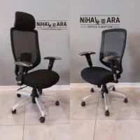 صندلی مدیریت پارچه تنفس توری مبل میز اداری کنفرانس