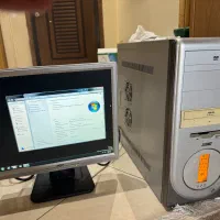کامپیوتر قیمت مناسب به همراه مانیتور و اسپیکر