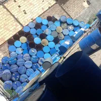 بشکه فلزی پلاستیکی