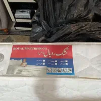 تشک یگ نفره رویال همراه با تخت خواب قیمت  ۶ تومن