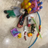 اسباب بازی قاب عکس کودکوظروف بچه درحدنو