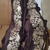 دو عدد پنل با پرده وچوب پرده