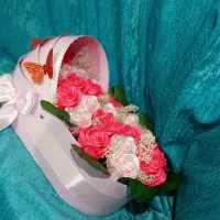 گل با روبان