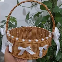بافتن سبد حصیری پلاستیکی