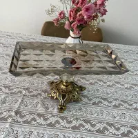 شیرینی خوری شامپاینی پایه برنز