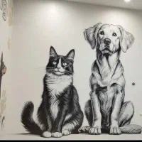 نصب کاغذدیواری و پوستر