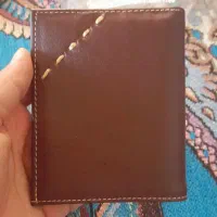کیف پول چرم اصل با دفترچه مخصوص