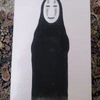 تابلوی بوم رنگ شهر اشباح
