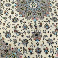 فرش دست باف کاشان ۶ متری ۲ عدد