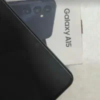 A15 اصل مشکی رنگ در حد نو رم ۶با کارتن  شارژر اصلی