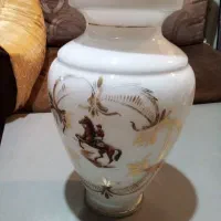 گلدان انگلیسی(طرح چوگان باز)