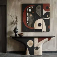 آینه کنسول لاکچری سفارشی