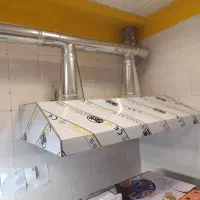 هود صنعتی فیلتردار استیل رستوران فست فود کافه