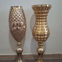 گلدان سرپایی نو زرکوب