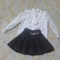 شومیز دامن دخترانه