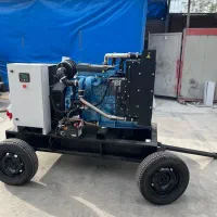 دیزل ژنراتور استانفورد سیار چرخ دار تا 200 کاوا
