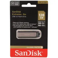 فلش 128 گیگ سن دیسک SanDiskExtremeGoSDCZ810USB3.2