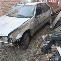 پژو تصادفی