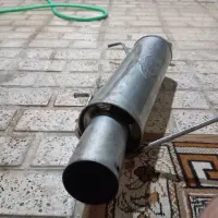 منبع اگزوز ۱۰۶ کوچیک زنبوری پراید تیبا کوییک ساینا