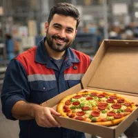 مهمانی بالای ۲۰ نفر - پیتزا را فوری تحویل بگیرید