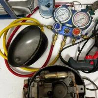 تعمیرات لوازم خانگی ویترینی یخچال شارژگازوکولرگازی