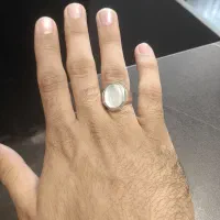 انگشتر عقیق کبود یمن
