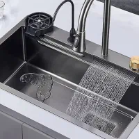 سینک هود گاز  سینک پیانویی ۵ و ۷ کلید