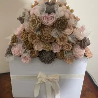 باکس گل شمعی