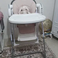 صندلی غذا و تاب برقی کاملا نو