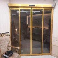 درب شیشه ای اسلایدینگ برقی اتوماتیک/تلسکوپی/کرو