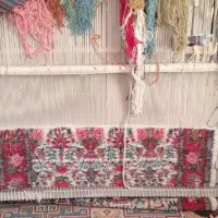 دار قالی نیمه باف