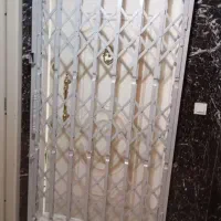سایزاستانداردآکاردئونی درب حفاظِ پنجرهِ جوشکارتمیز