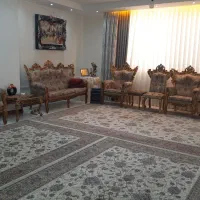 فروش مبل استیل ۹نفره به همراه عسلی ومیزناهارخوری