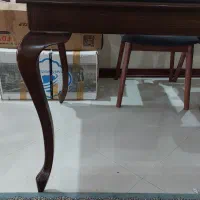 میز تمام چوب ۶ نفره