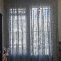 پرده شیشه ای ترک کاملا سالم در حد نو
