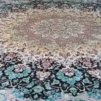 باسلام فرش ۱۲ متری بسیار زخیم وزیبا در حد نو