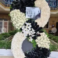 تاج گل ختمی جشنی افتتاحیه حمل رایگان