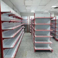 پایه L دومتری قفسه سوپرمارکتی