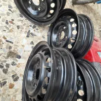 4 تا رینگ پرایدی کاملا نو اصلا استفاده نشده باوالف