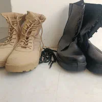 پوتین خاکی و مشکی