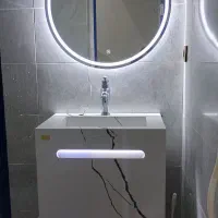 روشویی نانوپولیش و آینه لمسی