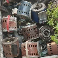 موتور کولر ابی کارکرده و سوخته یک دور طرح ت عویض