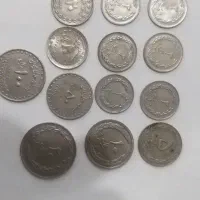 سکه های قدیمی ۲و۵و۱۰و۲۰و۵۰و۱۰۰ریالی